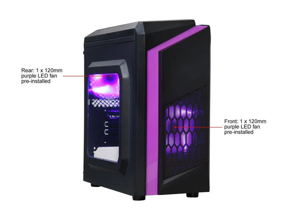 Mini Tower Computer Case with USB 3.0 Ports H6298
