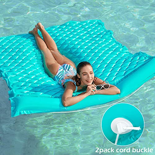 Giant Inflatable Floating Water Mat for Pool Lake Beach H3699