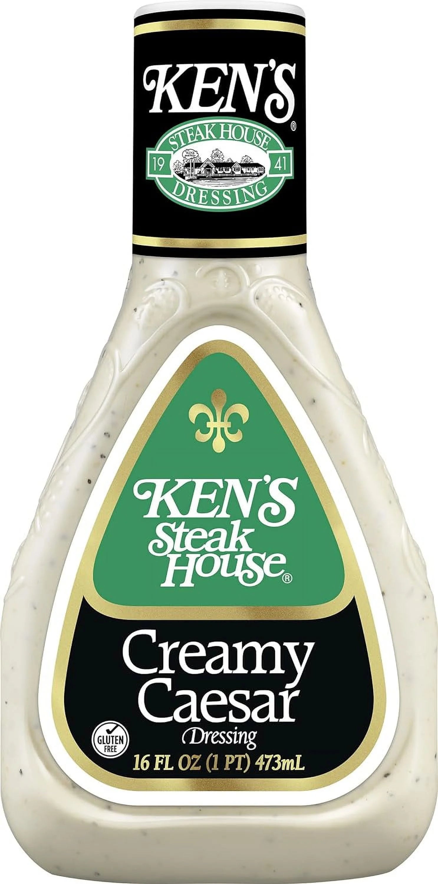 Creamy Caesar Dressing for Salads or Spreads, 16 FL OZ, Pack of 2 Q983905