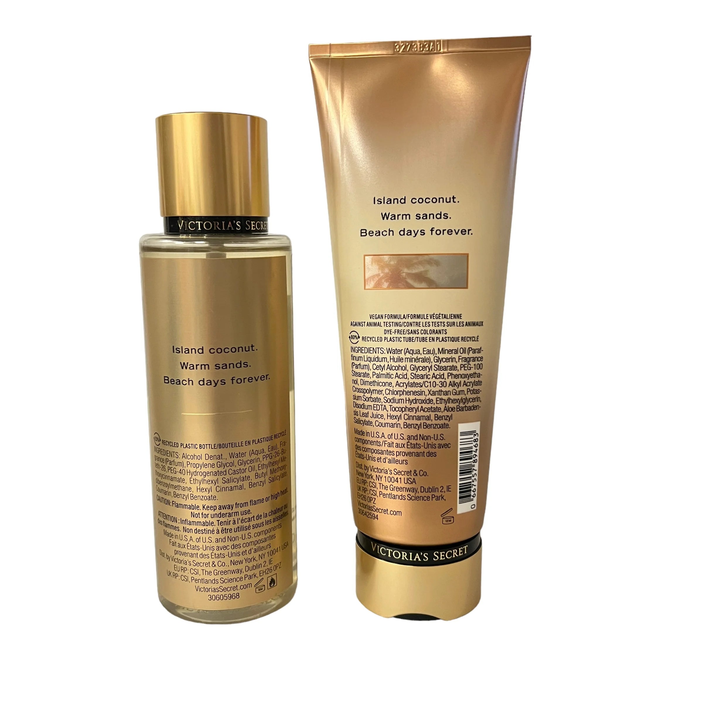 Coconut Passion Fragrance Body Mist & Lotion Set H192959