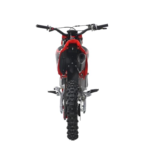 125CC Dirt Bike, 4-Speed Manual Clutch, 17"/14" Tires A8149