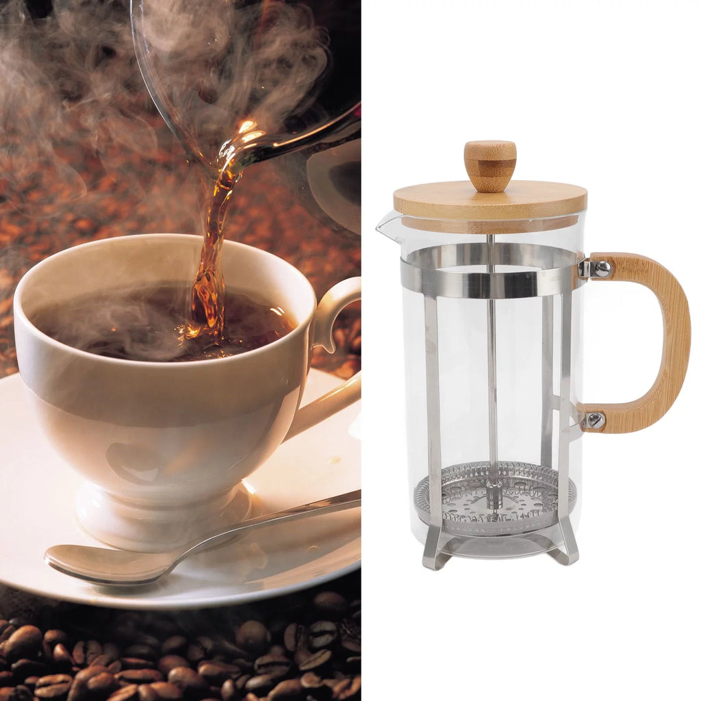 French Press Coffee Maker, Hand Press Pot 1000ml R10458