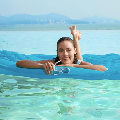 Giant Inflatable Floating Water Mat for Pool Lake Beach H3699
