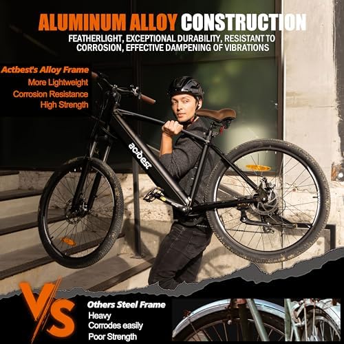 Electric Bike for Adults - 1000W Brushless Motor, Removable Battery, 7-Speed Commuter Z1037