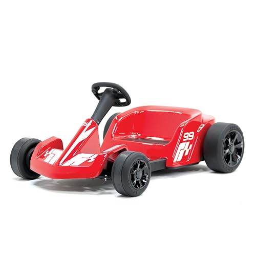12V Battery Powered Ride-On Go Kart, Black A981865