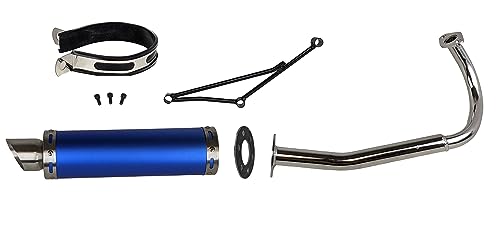 High Performance Exhaust System Muffler for 50cc Scooter Moped Q40182