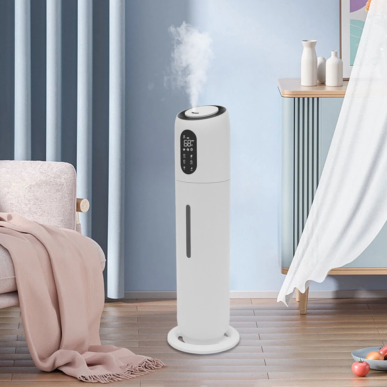 9L Large Room Ultrasonic Cool Mist Humidifier with Remote Control Q70300
