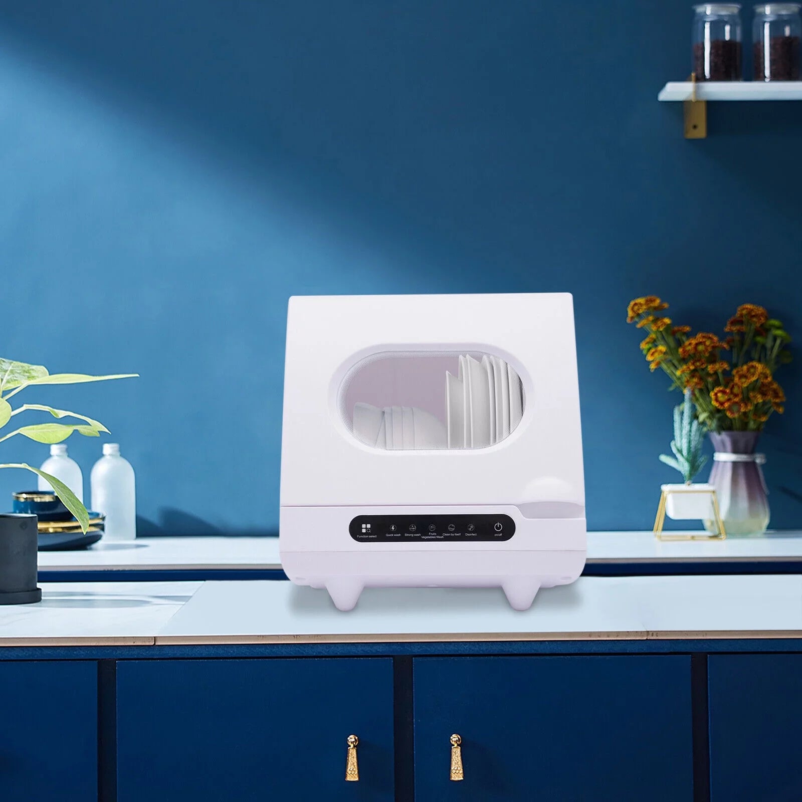 Portable Countertop Dishwasher, 5 Programs B979