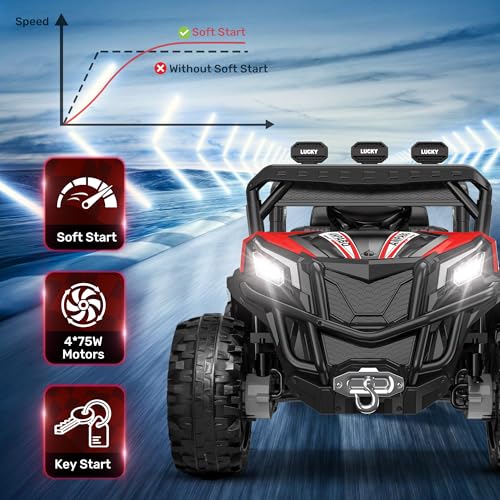 24V 4X4 Ride on Car Truck with Remote Control for Kids M14255