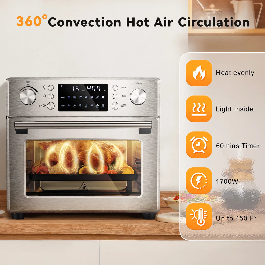 Countertop Convection Oven 26.4 QT with Air Fryer B499