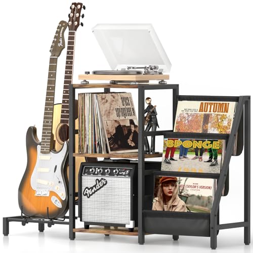 Guitar Stand 4-Tier Rack Holder for Acoustic, Electric, Bass R41022