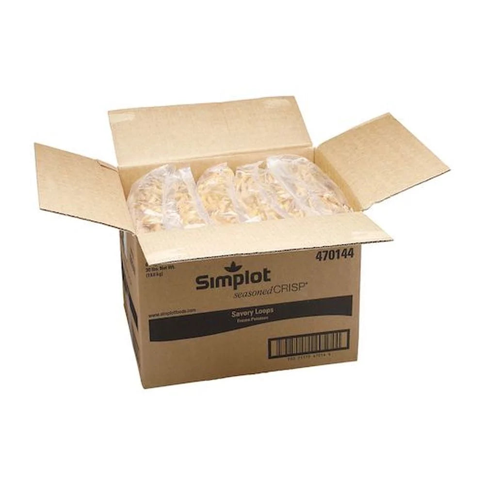 Seasoned Crispy French Fries, 5 lb, 6 per case J26511