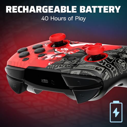 Glowing Wireless Controller for Nintendo Switch, Switch Lite, OLED & Switch 2 Y773