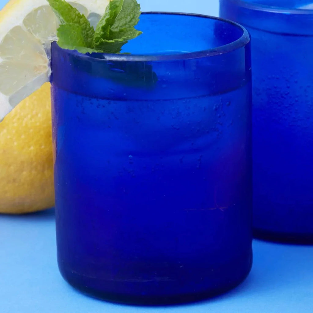 Blue Water Glasses Tumblers B9183