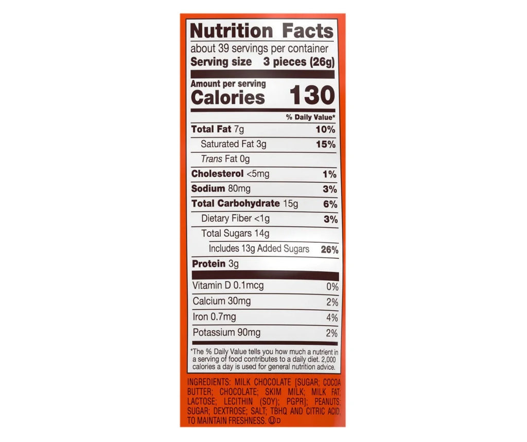 Mini Peanut Butter Cups Party Pack, 35.6 Oz. Y285683