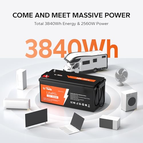 12V 100Ah LiFePO4 Battery Group 31 with Built-in 100A BMS N133