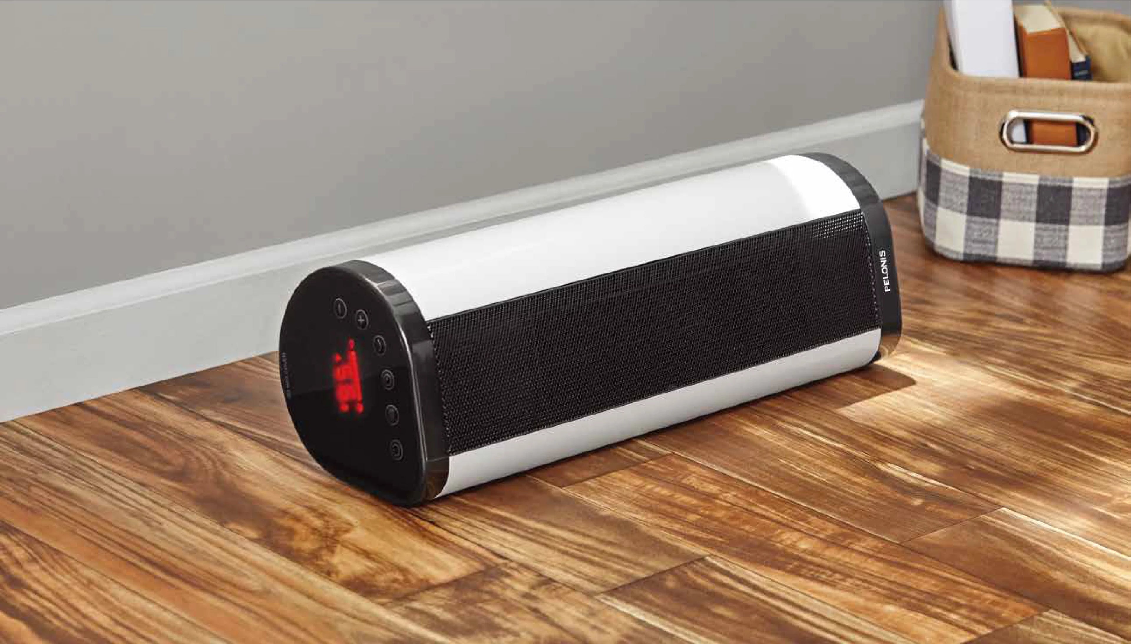 22" 1500W Ceramic Tower Space Heater with Remote, White U819