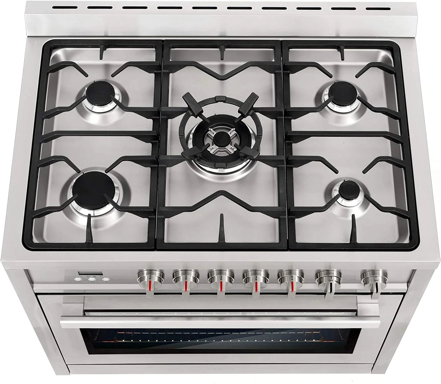 Freestanding Gas Range with 5 Burners and Convection Oven Z78431