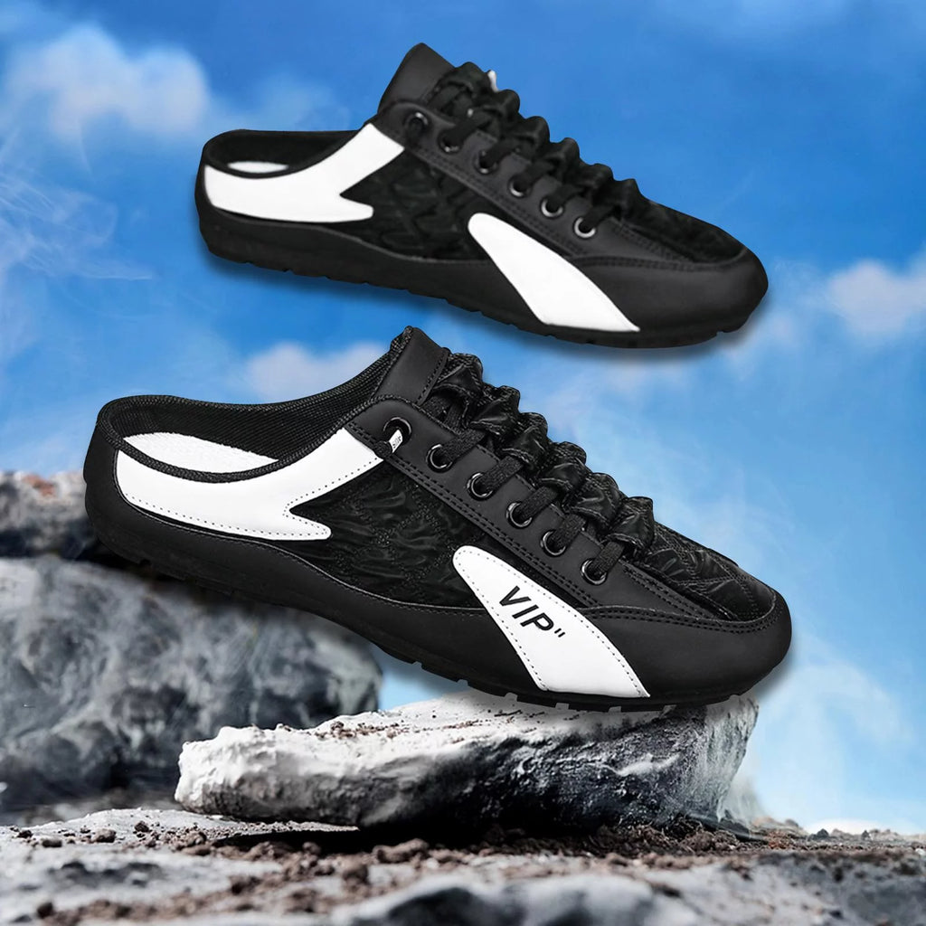 Men Slip-on Mule Sneakers Lightweight Casual Loafers R549798