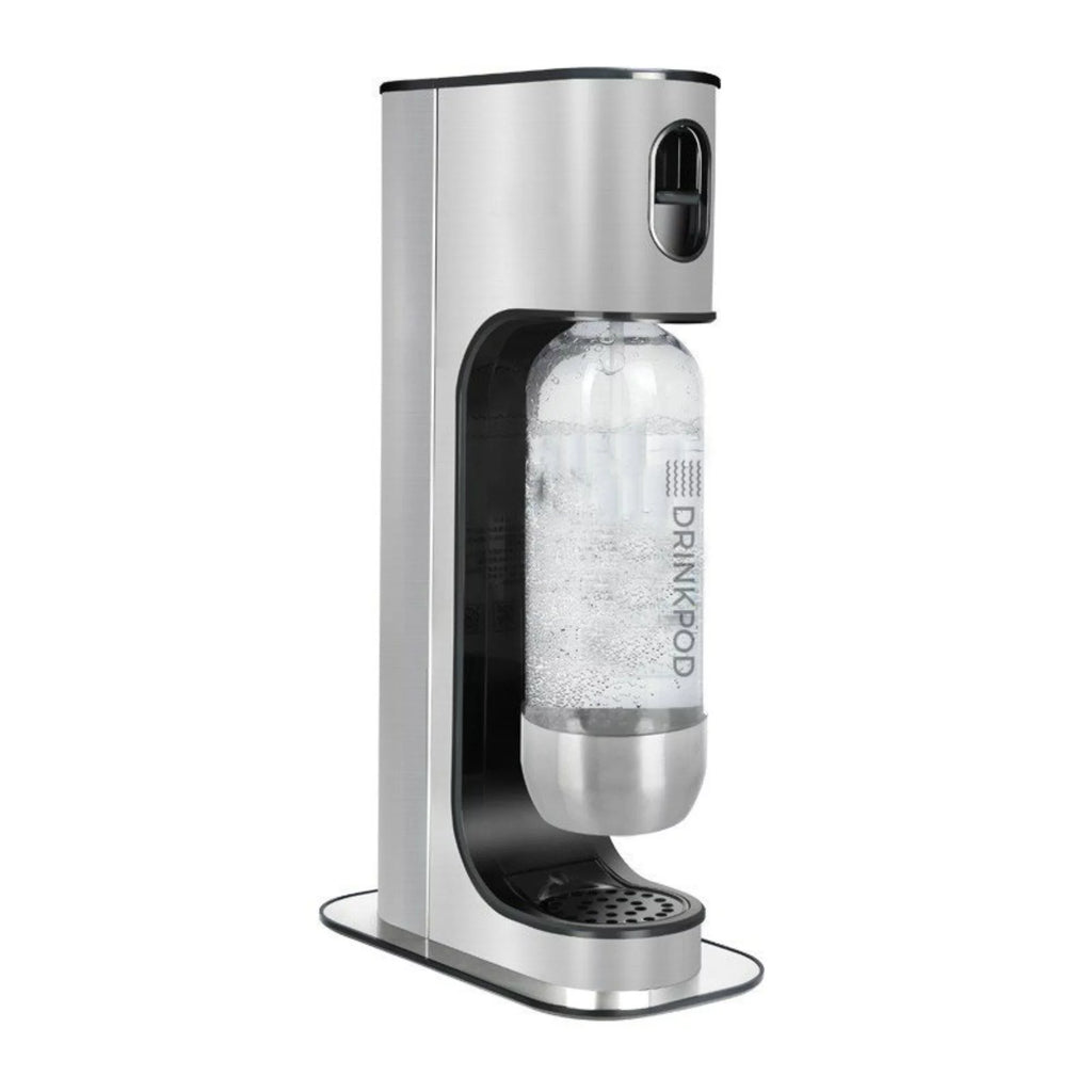 Stainless Steel Sparkling Water Machine with CO2 Cylinder and 3 Bottles K4743