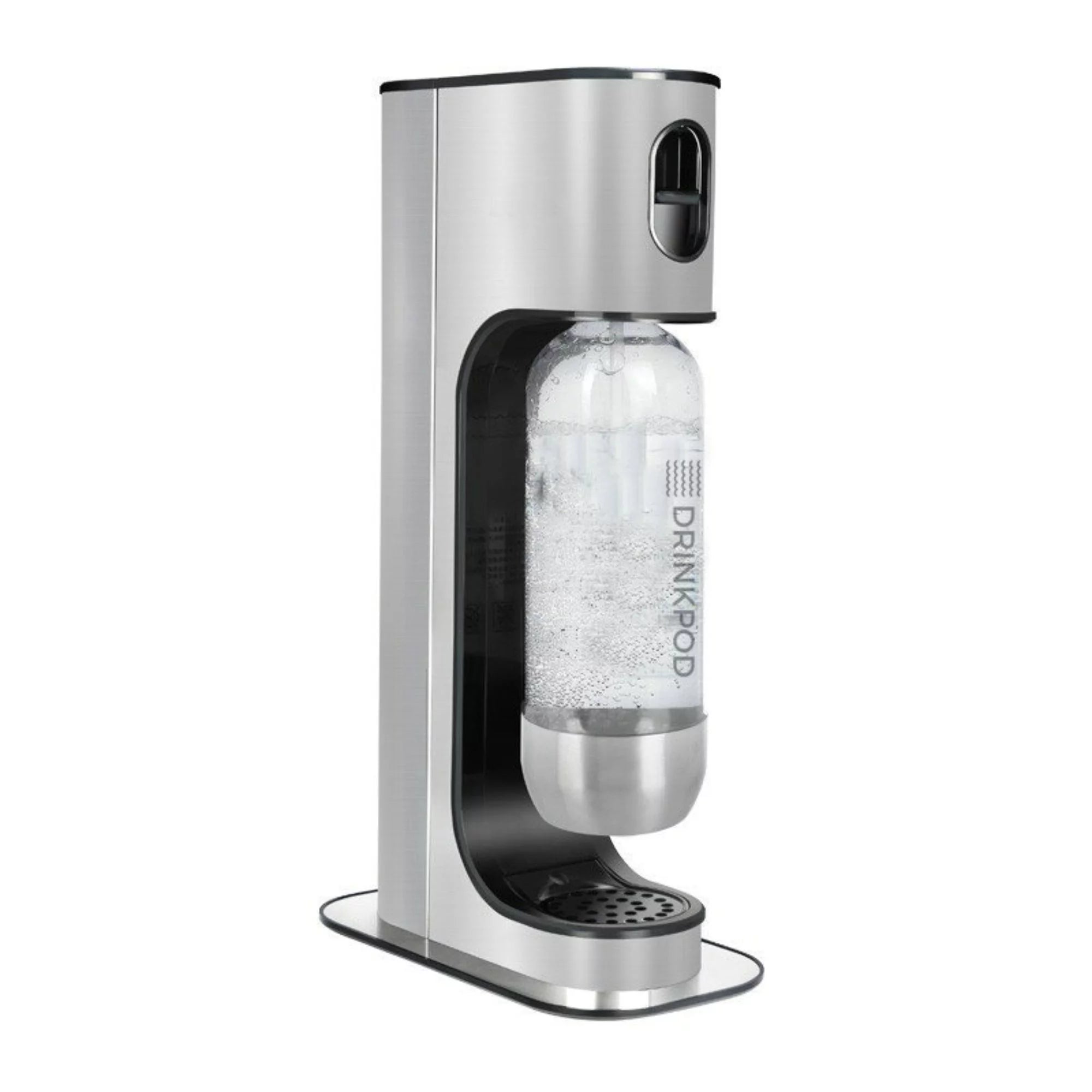 Stainless Steel Sparkling Water Machine with CO2 Cylinder and 3 Bottles K4743