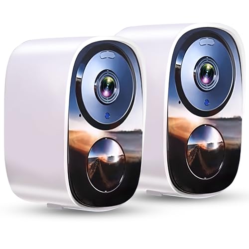 2K Wireless Outdoor Security Camera, Battery Powered, AI Motion Detection N98013