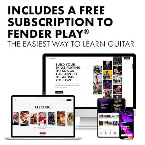 Electric Guitar for Beginners, Black Matte Finish C923