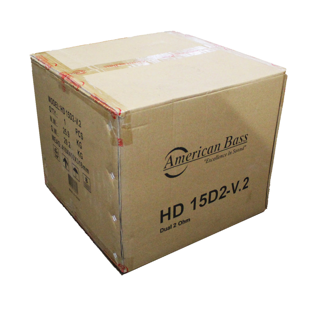 15" Subwoofer 4000W Dual 2 Ohm H4095