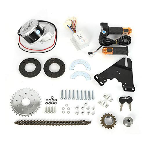 24V 250W Electric Bike Conversion Kit, Left Chain Drive, Twist/Thumb Throttle P81957