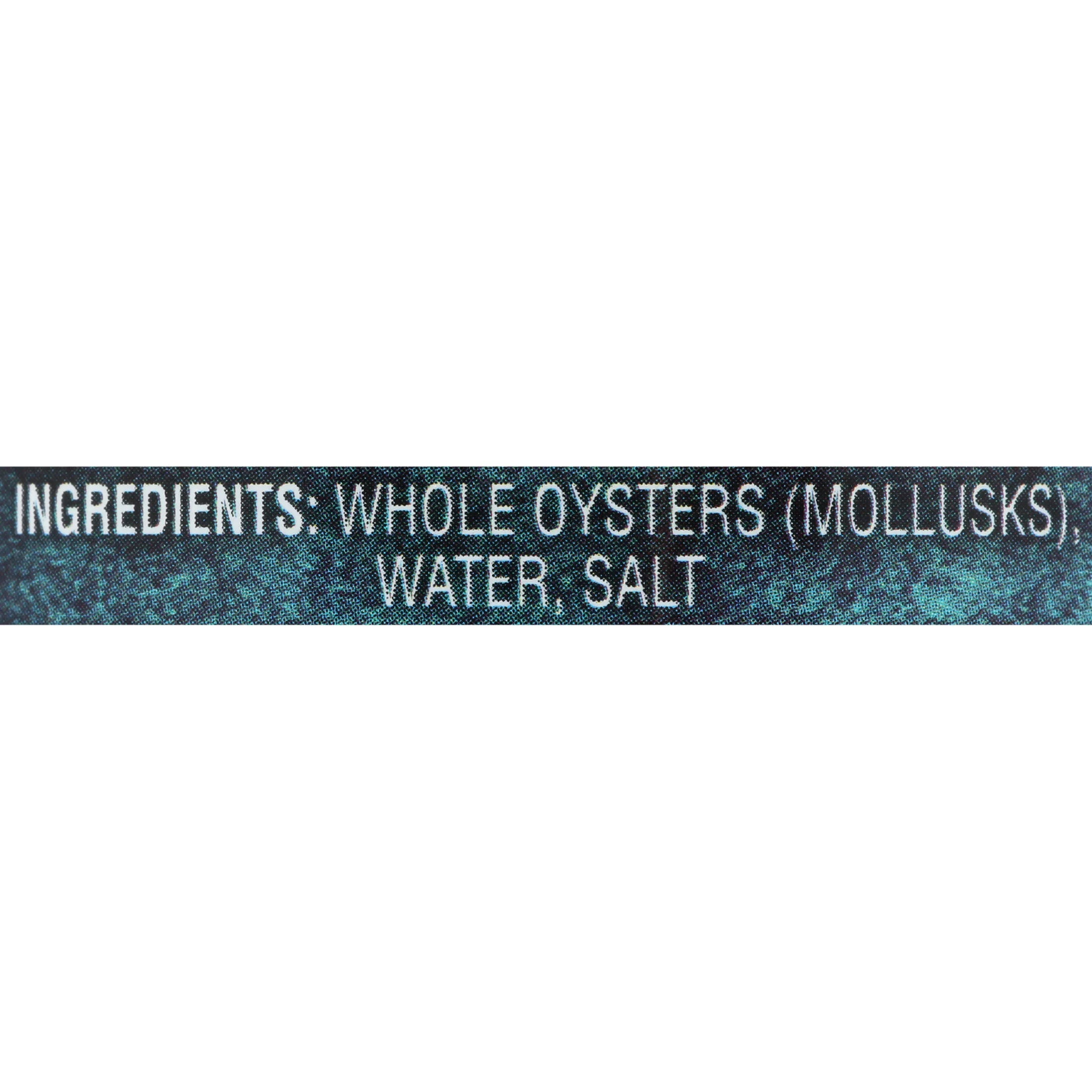Whole Boiled Oysters D497417
