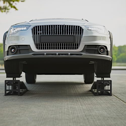Hydraulic Car Ramps 5 Ton Low Profile Vehicle Lift C11276
