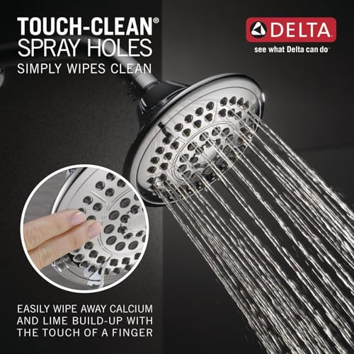 Single-Function Shower Faucet Set with 5-Spray Shower Head, Chrome G117