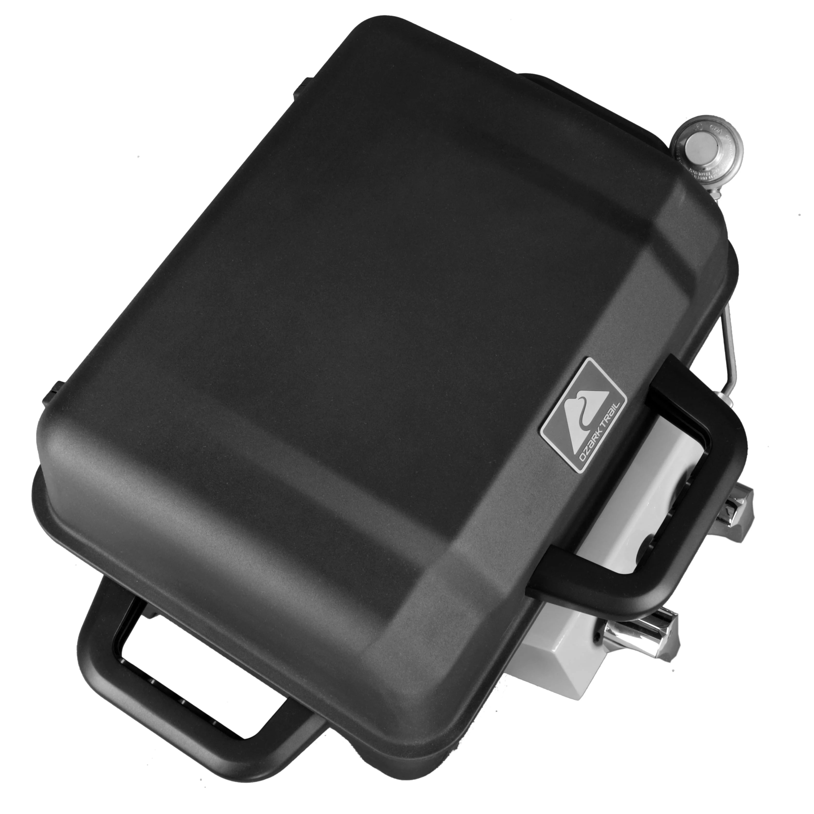Portable Propane Gas Grill, 2 Burner, Black W799