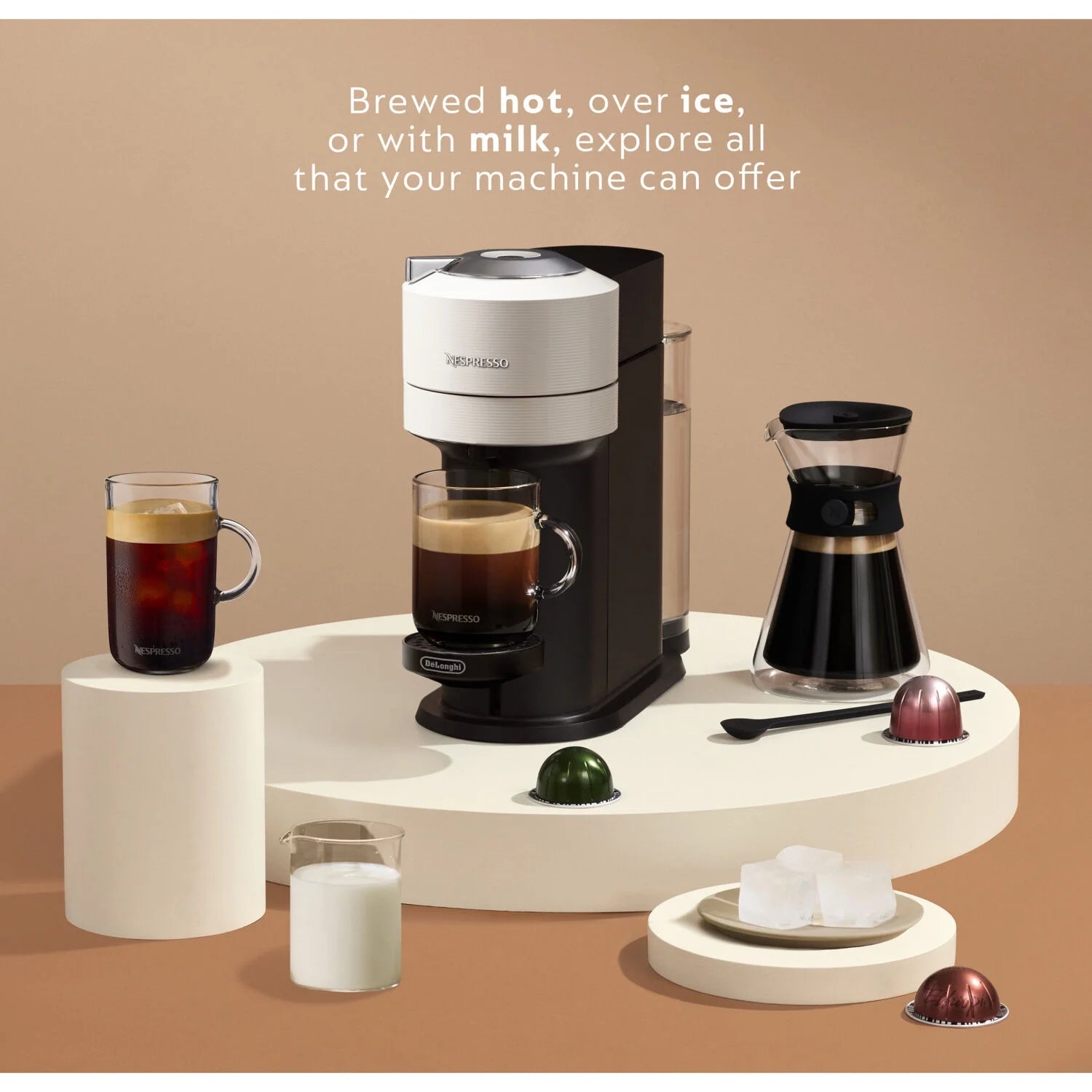 White Coffee and Espresso Maker N5430