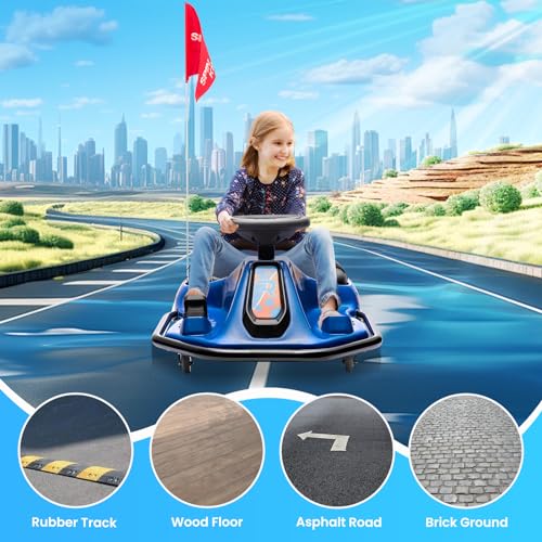 24V Electric Go Kart Drifting Car with 360° Rotation N6384