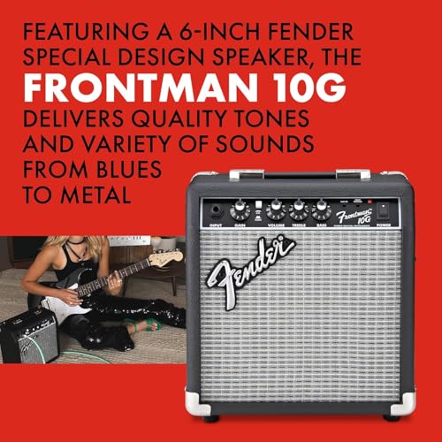 Beginner Electric Guitar Kit with Amp, Gig Bag, and Accessories P6328
