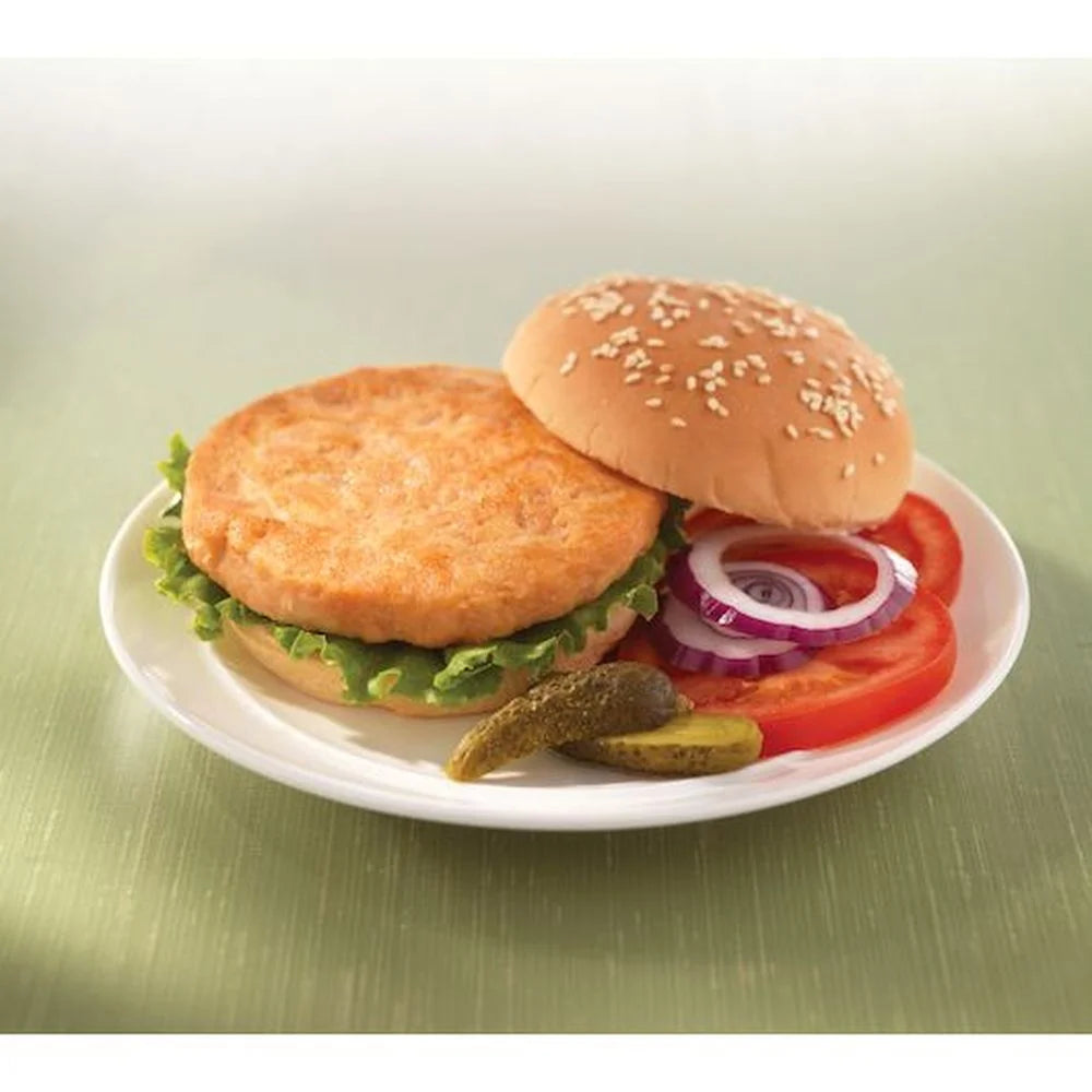 Alaska Salmon Burger, 10 Pound M292