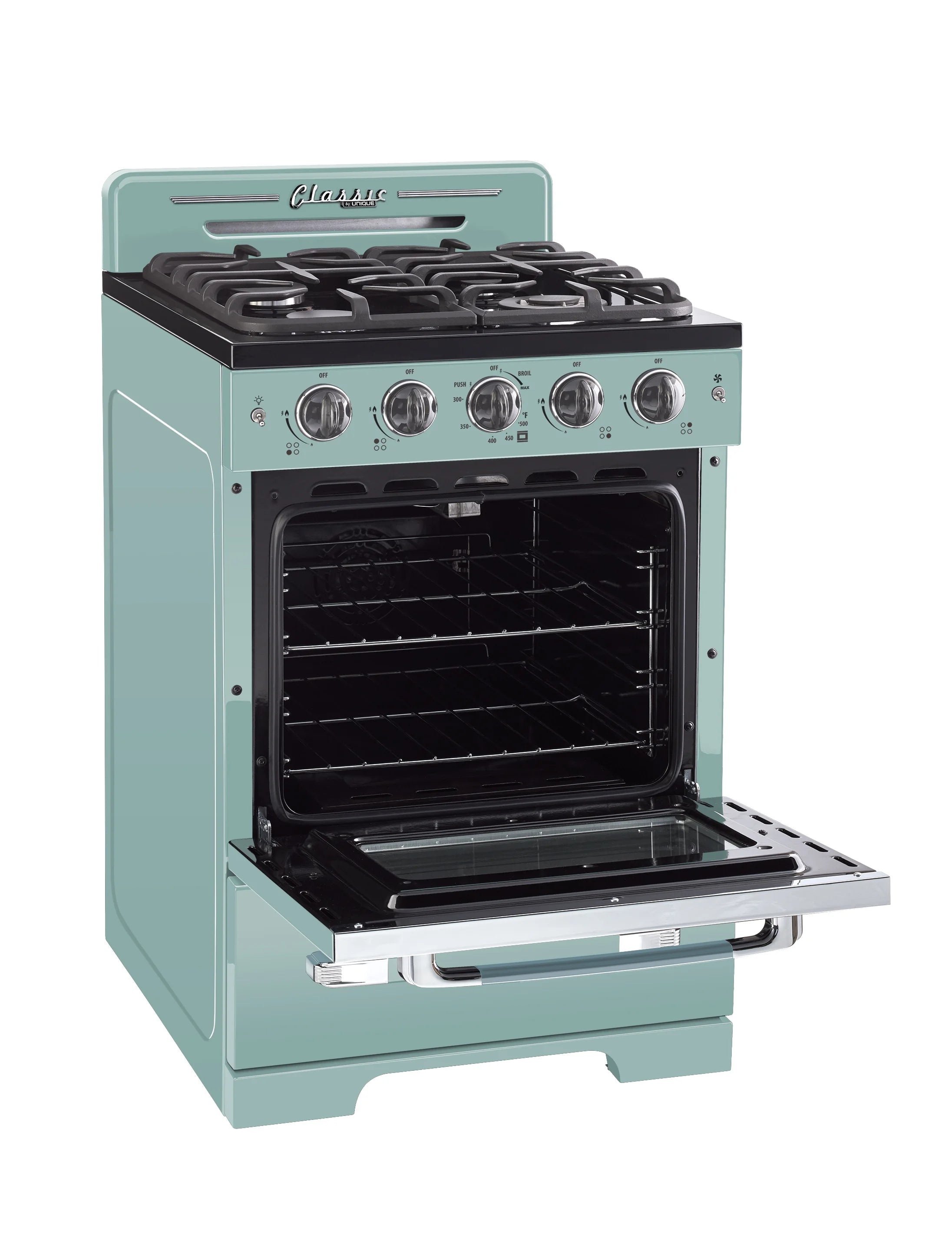 Retro 24" Freestanding Gas Range with Convection Oven Y2980