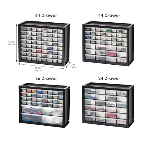 44-Drawer Small Parts Storage Cabinet for Hardware and Craft Supplies I267
