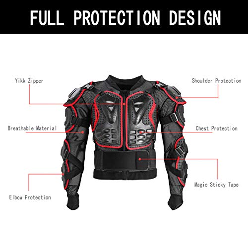 Motorcycle Protective Jacket Motocross Riding Armor X969