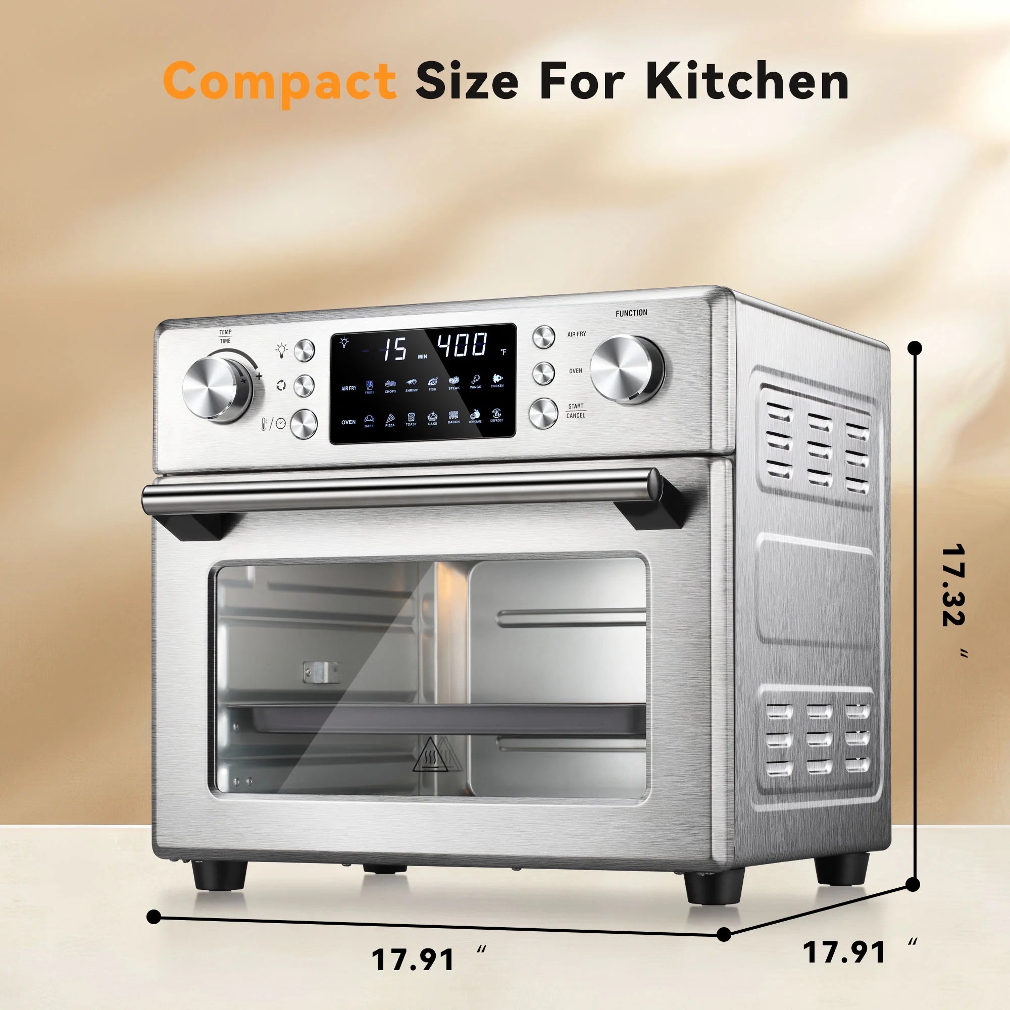 Countertop Convection Oven 26.4 QT with Air Fryer B499