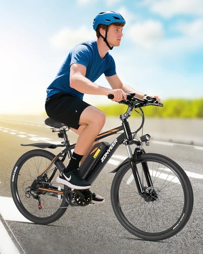 Electric Bike for Adults, 26" 500W Brushless Motor, 20 MPH, 40 Miles Range P39244