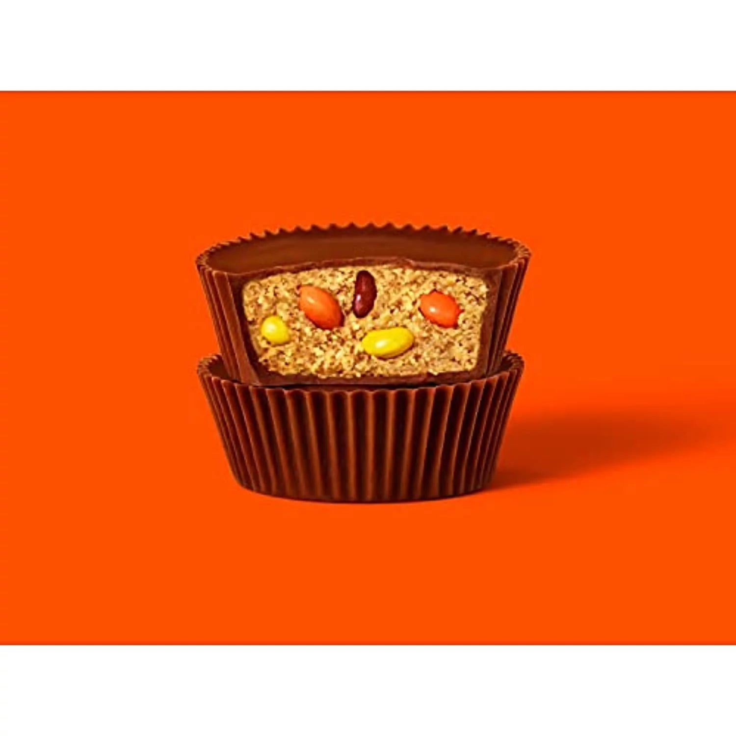 Milk Chocolate Peanut Butter Cups Candy, Individually Wrapped, 2.8 Oz King Size Packs (16 Count) L224
