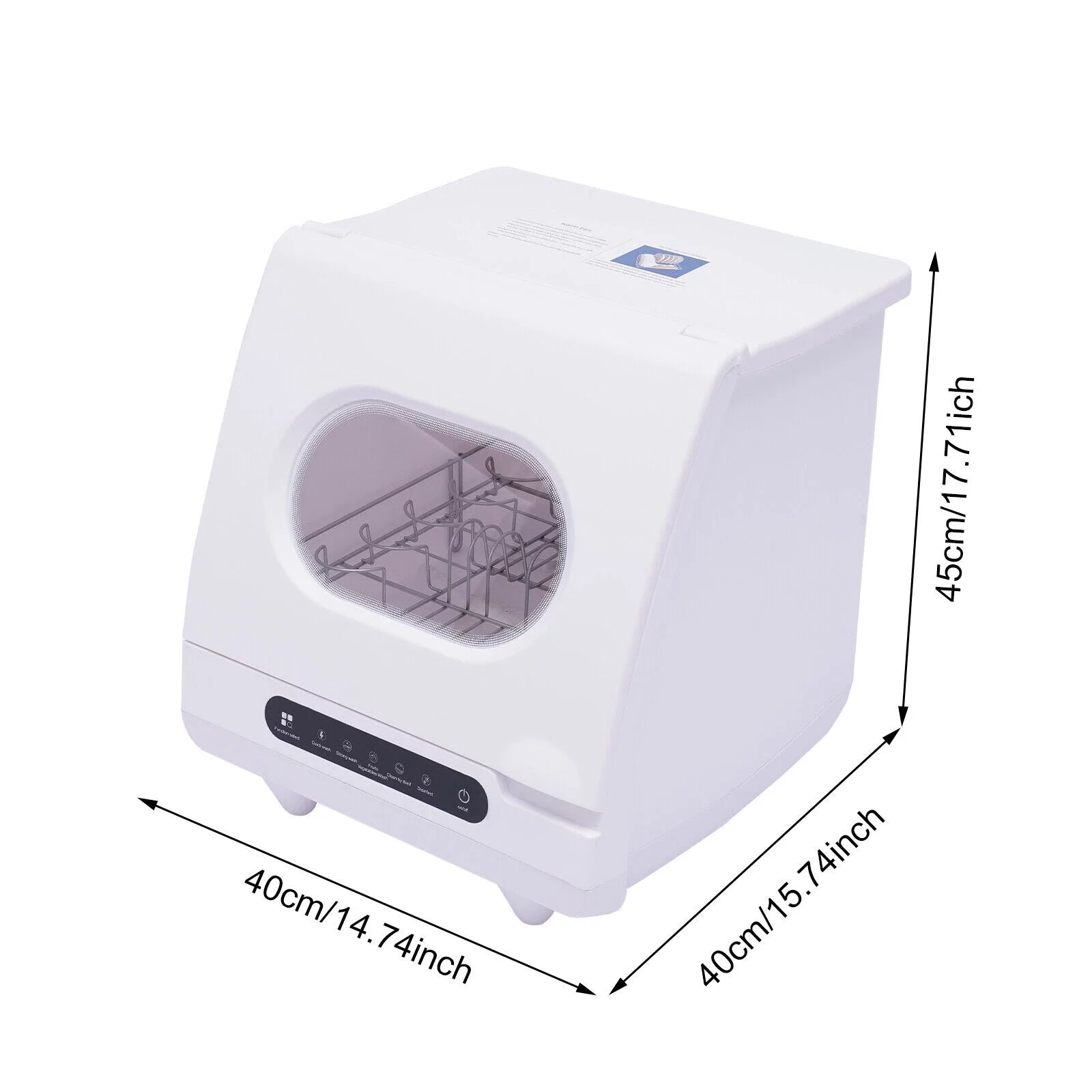 Portable Countertop Dishwasher, 5 Programs B979