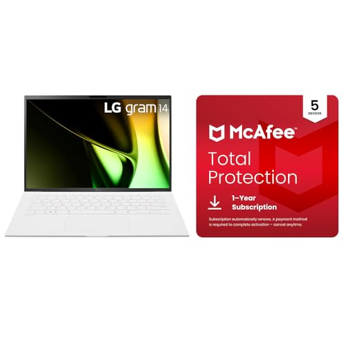 14-Inch Lightweight Laptop Intel Evo Edition Core Ultra 5 8GB RAM 512GB SSD White H74536