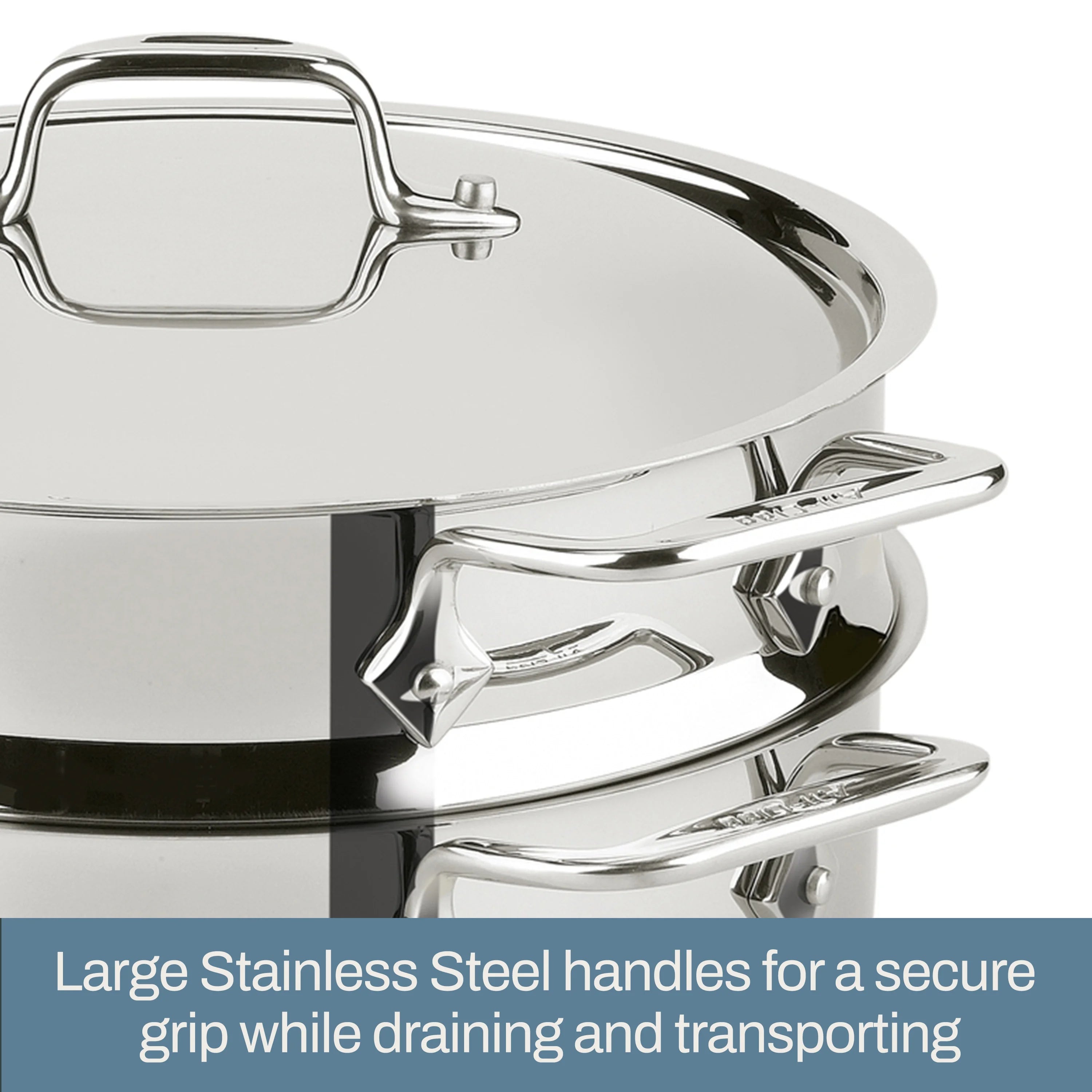 Stainless Steel Steamer, 5 Quart T481623