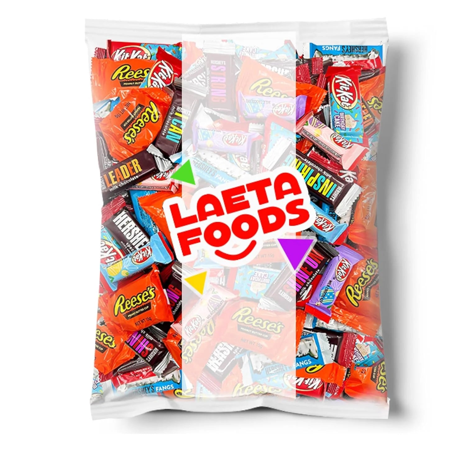 Chocolate Bars Assortment - 3 Pound Bag, Approx. 90 Count K412