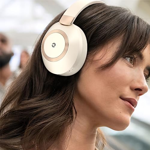 Wireless Over Ear Headphones with Active Noise Cancelling and Microphone Y560932