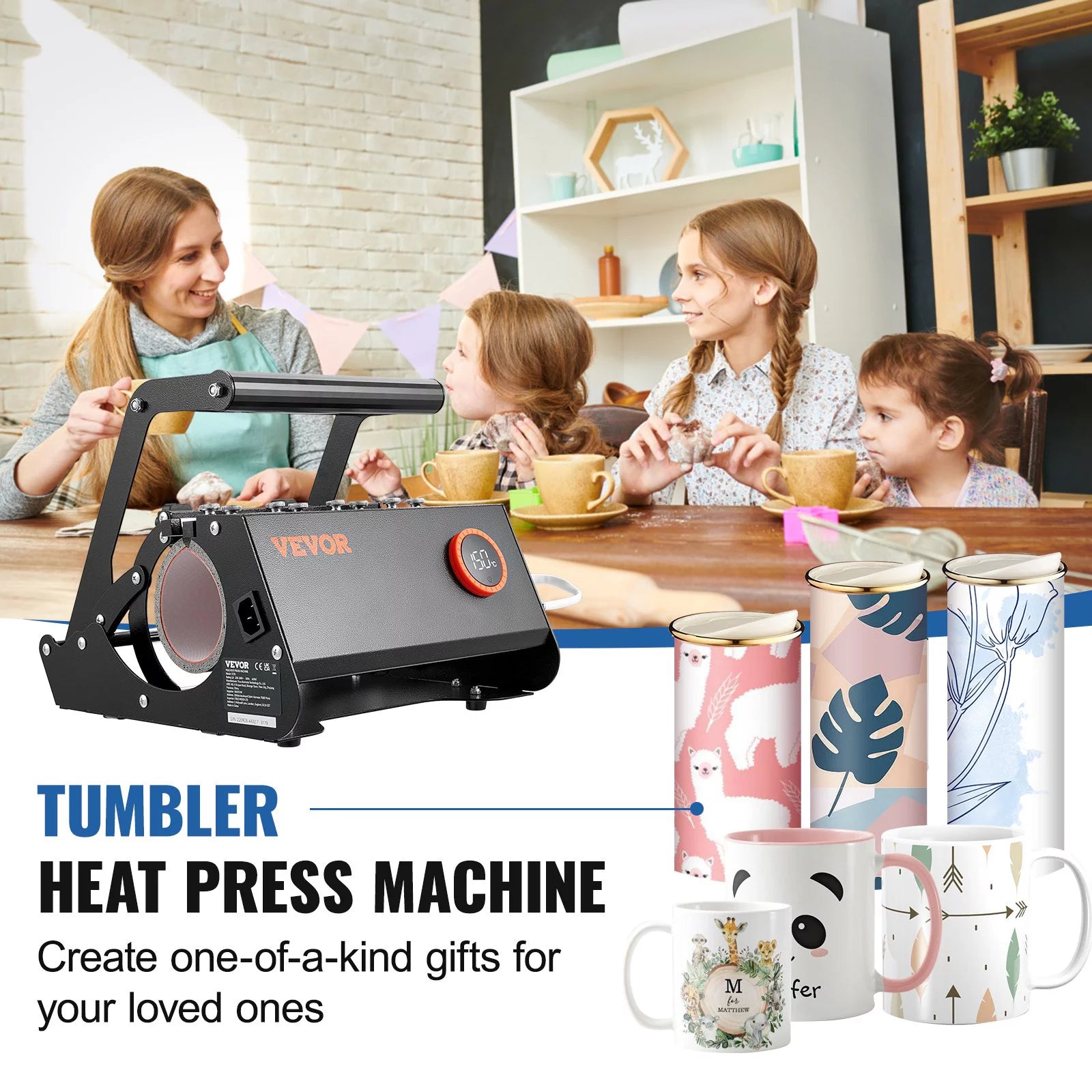 30oz Mug Heat Press Machine for Sublimation Transfer B726996