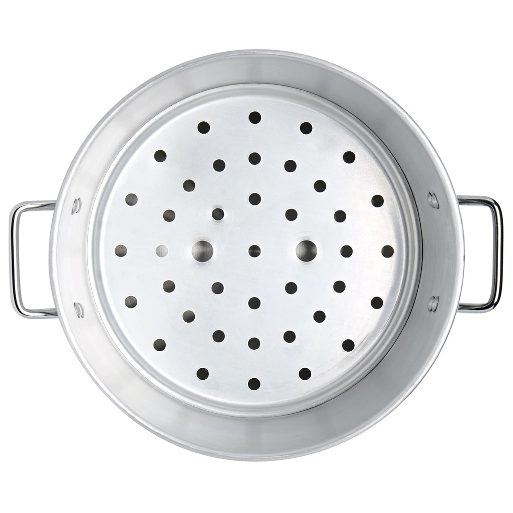 3 Piece 20Qt Aluminum Tamale Steamer Set O90820
